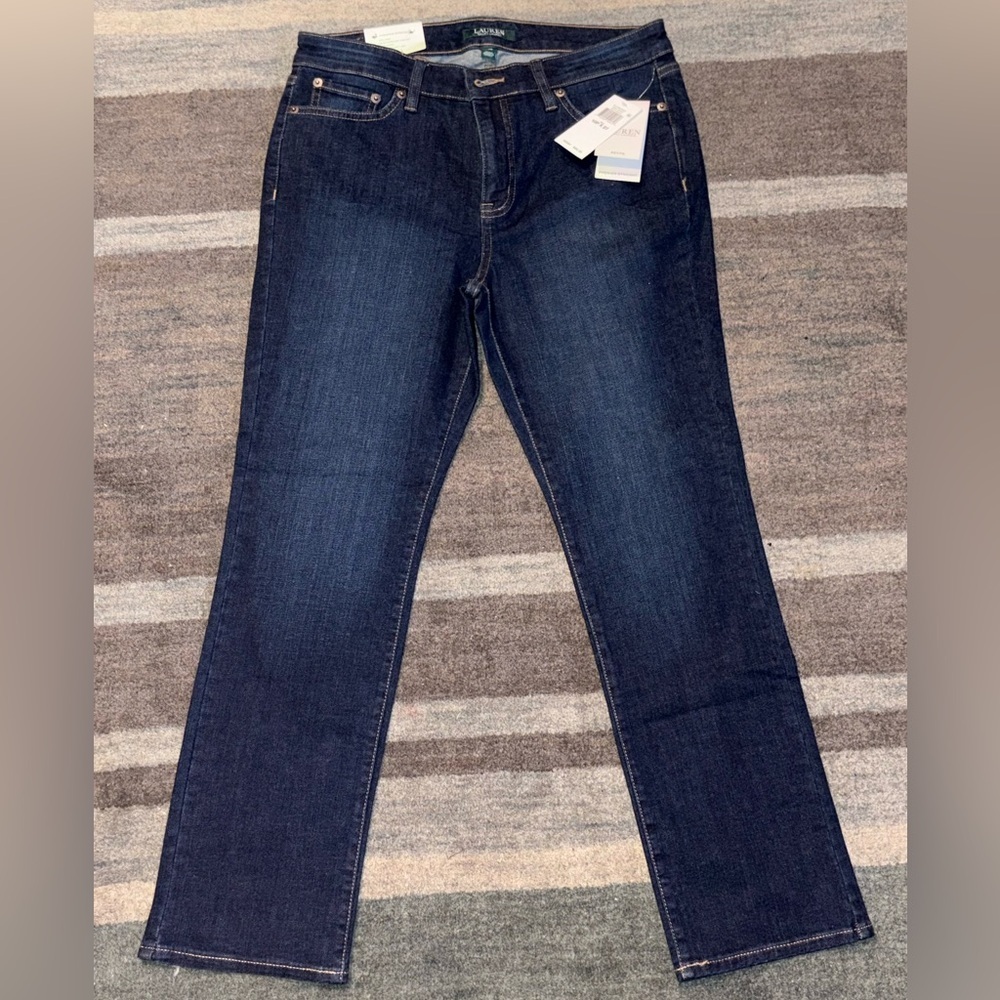 Lauren Ralph Lauren Premium Straight Petite Jeans
